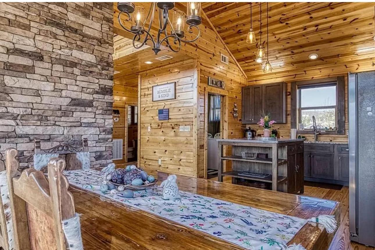 Hawk'S View Log Cabin -Mountains In Gatlinburg. Villa Ngoại thất bức ảnh