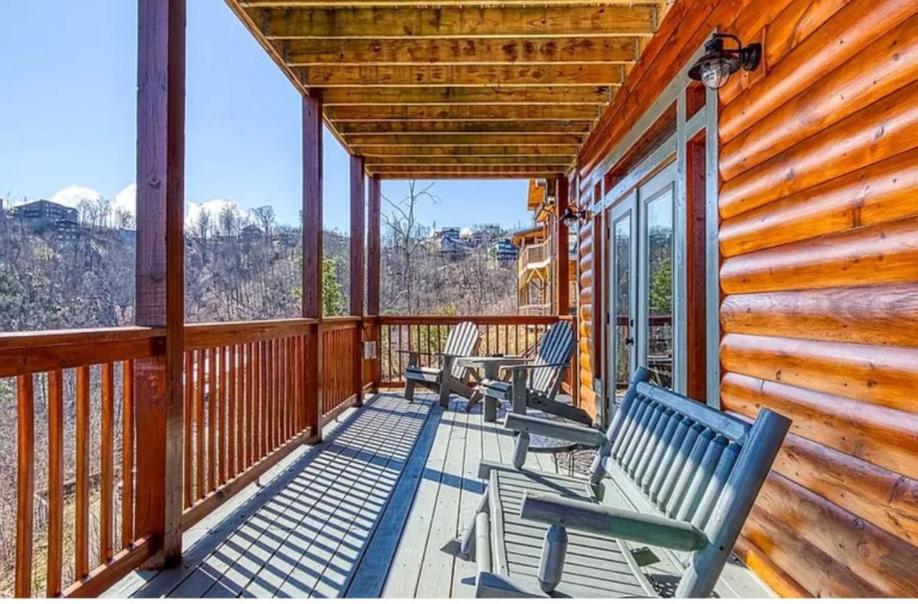 Hawk'S View Log Cabin -Mountains In Gatlinburg. Villa Ngoại thất bức ảnh